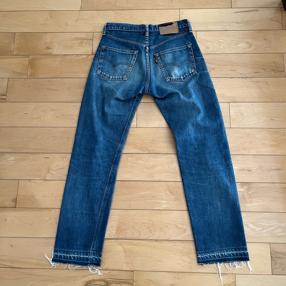 90’s Selvedge Levi’s 502 Big E, Made in Japan, Talon Zip - Picture 2 of 8
